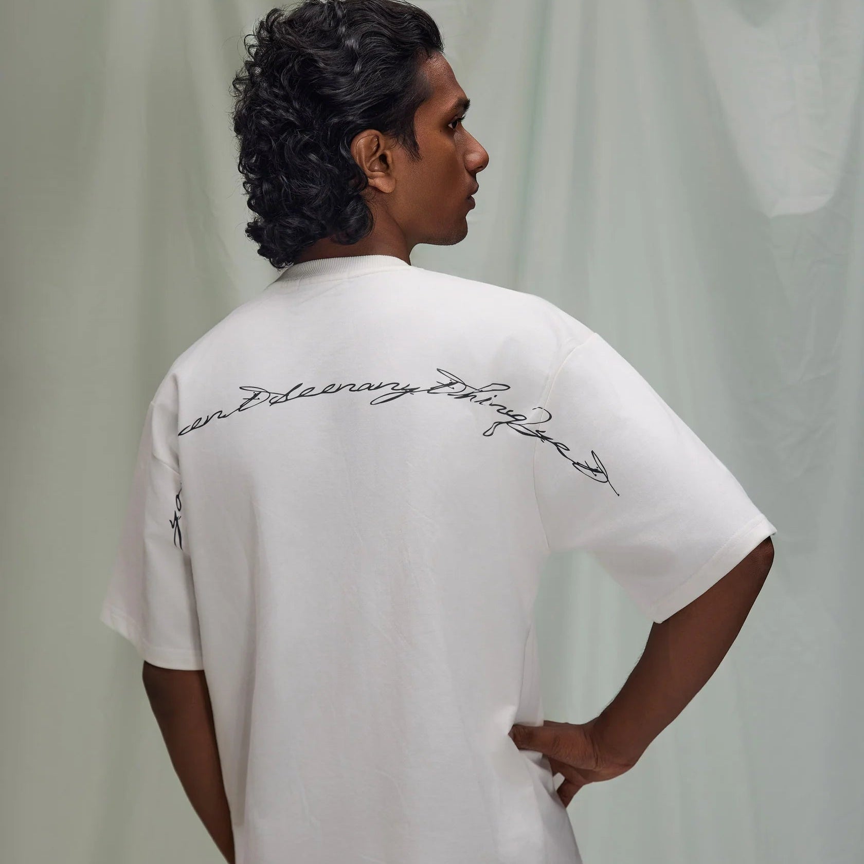 YOU HAVEN'T SEEN ANYTHING YET T-SHIRT IN OFF-WHITE