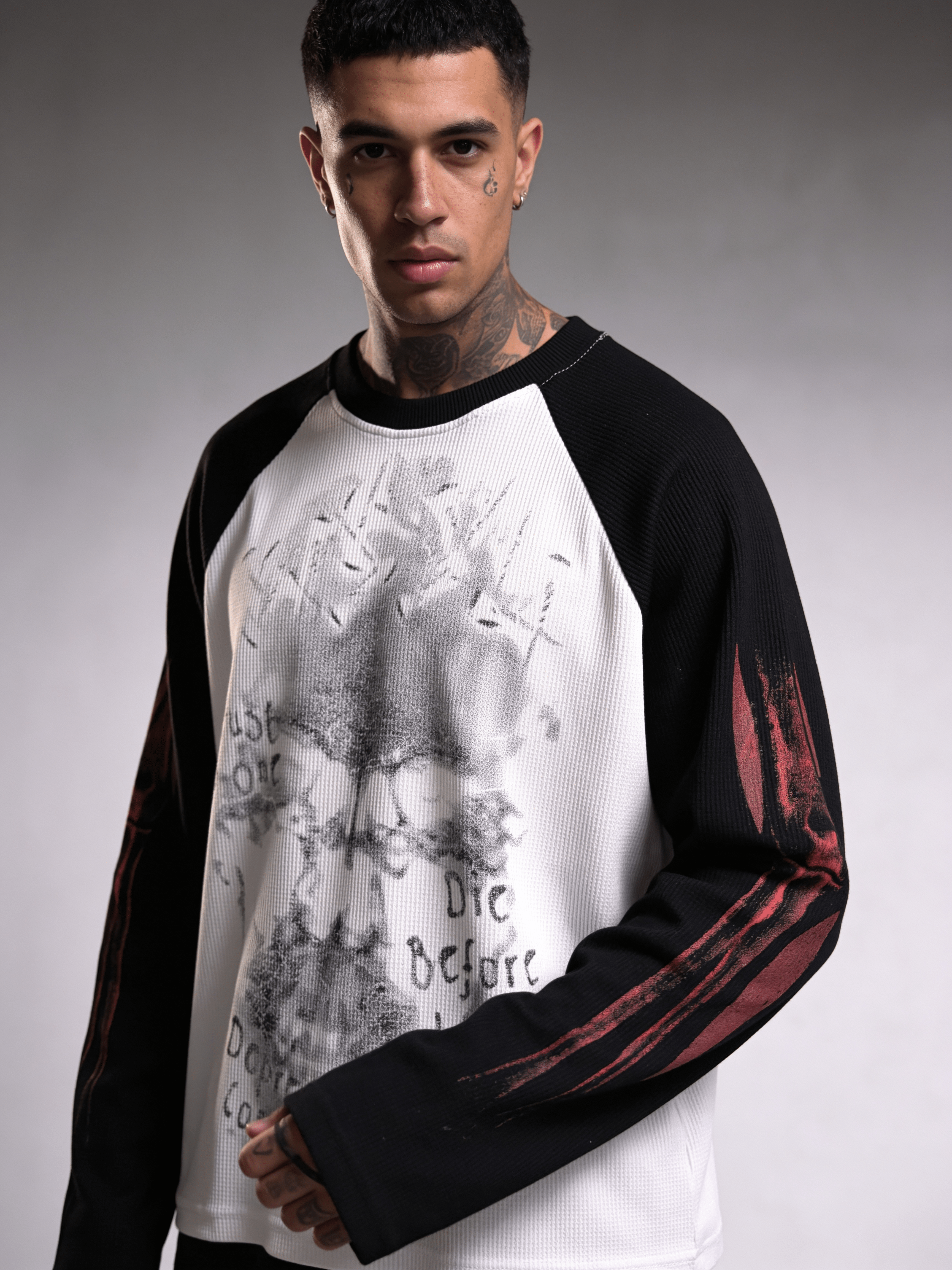 SAINT & SINNERS RAGLAN WAFFLE-thumbmail-4