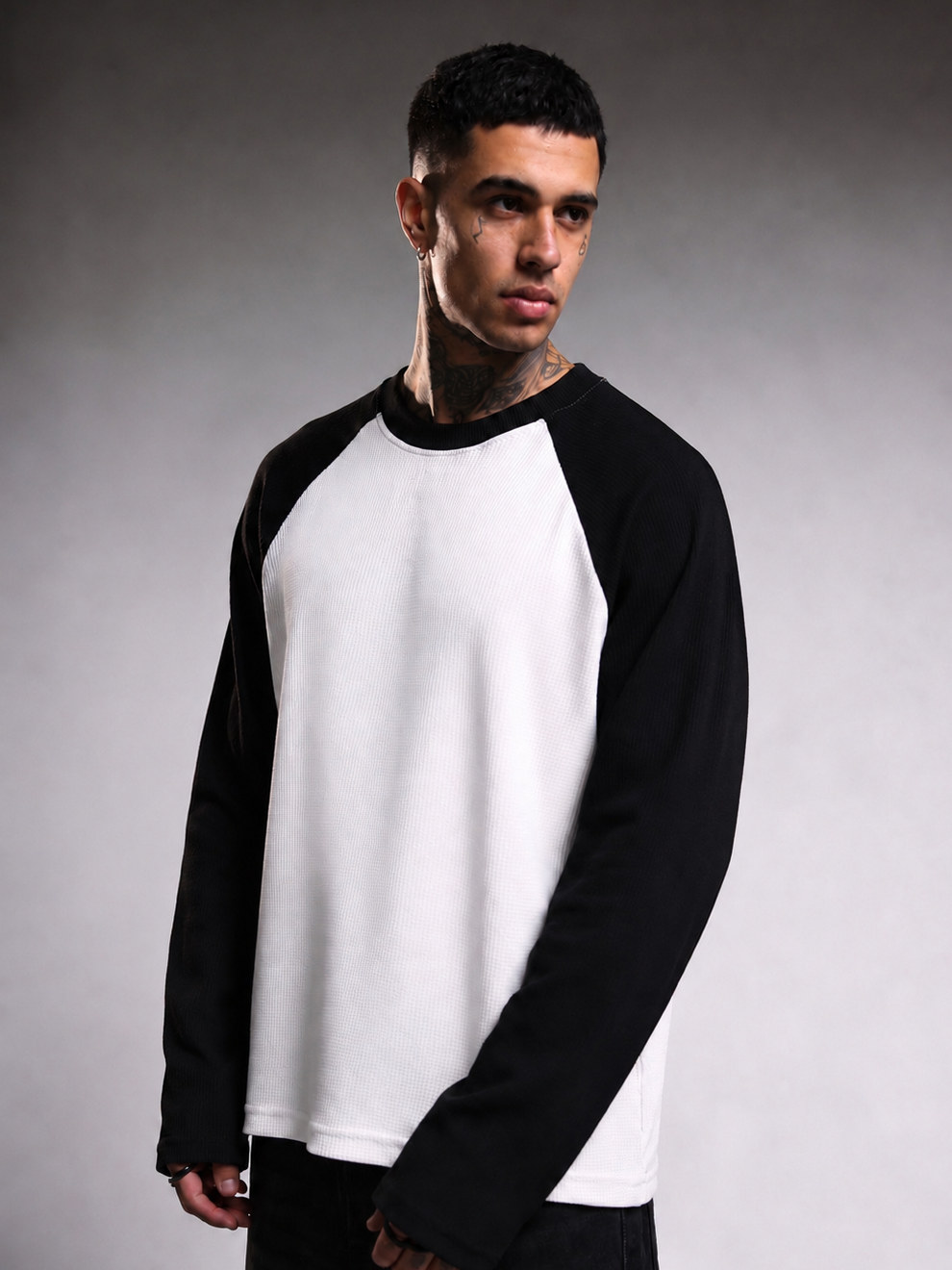ESSENTIAL RAGLAN WAFFLE-thumbmail-5