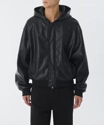 NOIR HOODED JACKET
