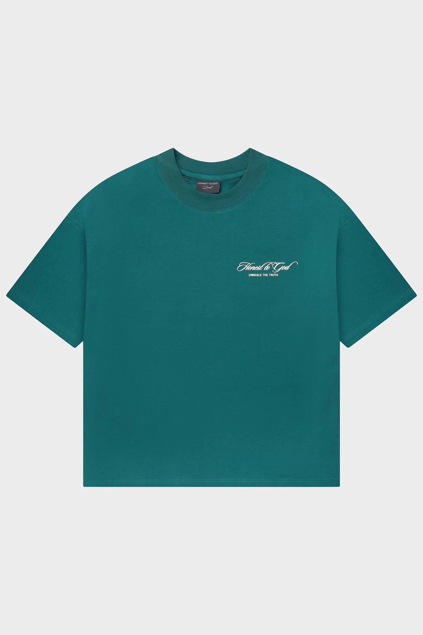 TEAL LUTYENS BOX FIT TEE
