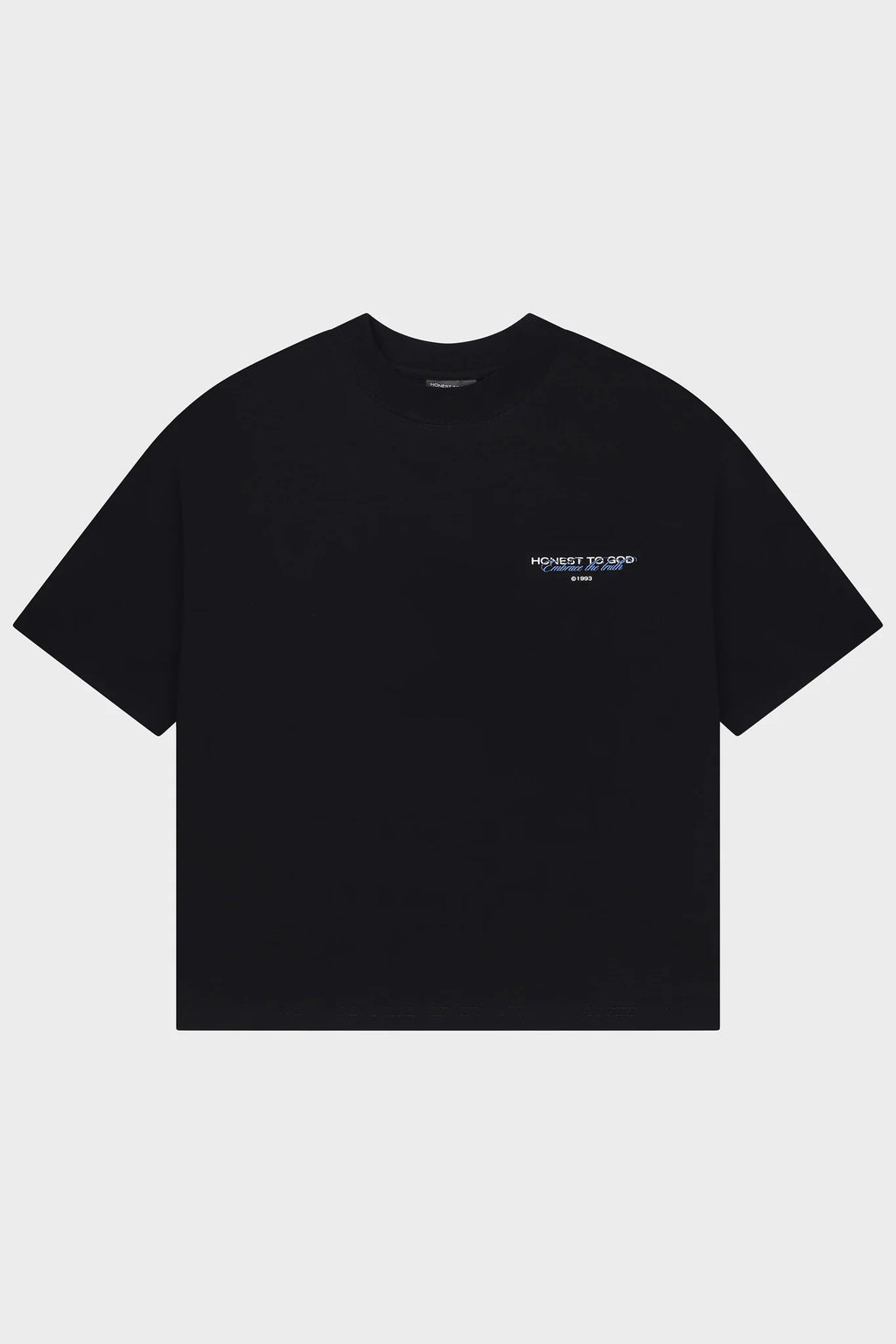 1993 EMBRACE BOX FIT TEE - BLACK