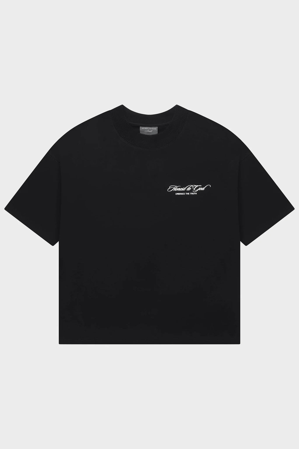 BLACK LUTYENS BOX FIT TEE