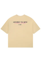 1993 EMBRACE BOX FIT TEE - BEIGE