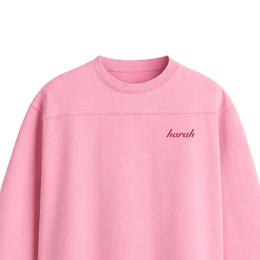 OVERSIZED BOXY RUGGED T-SHIRT - PINK
