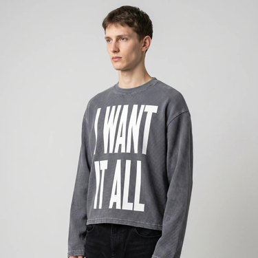 WANT IT ALL WASHED WAFFLE