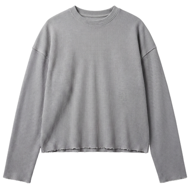 ASHFALL GREY WAFFLE