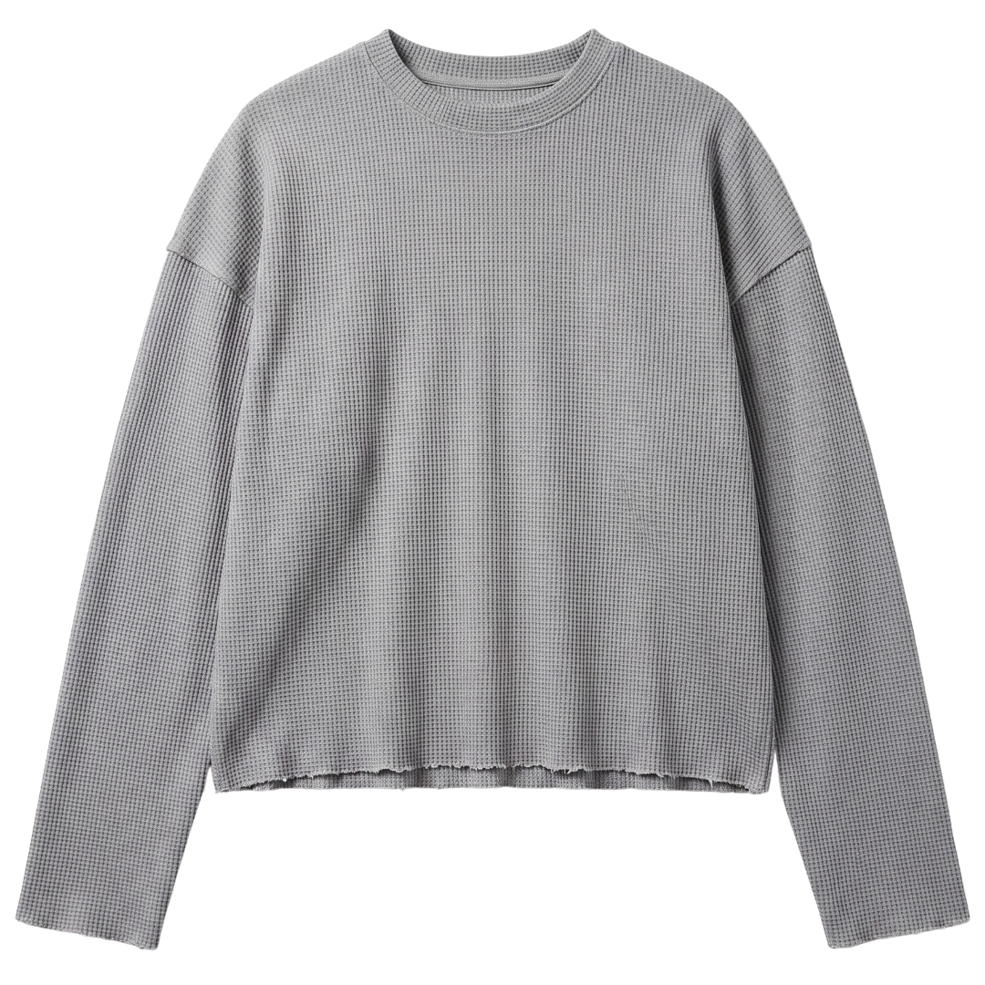 ASHFALL GREY WAFFLE