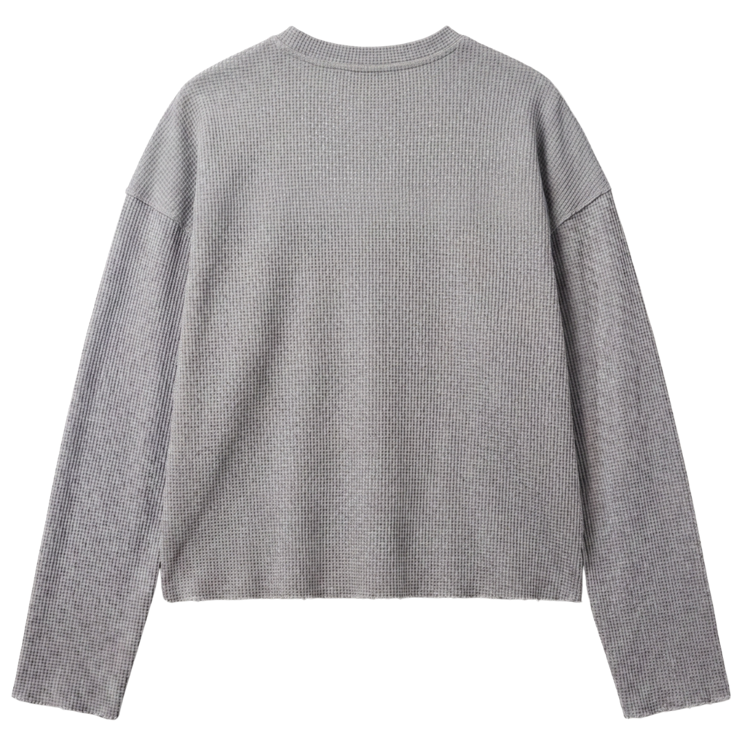 ASHFALL GREY WAFFLE