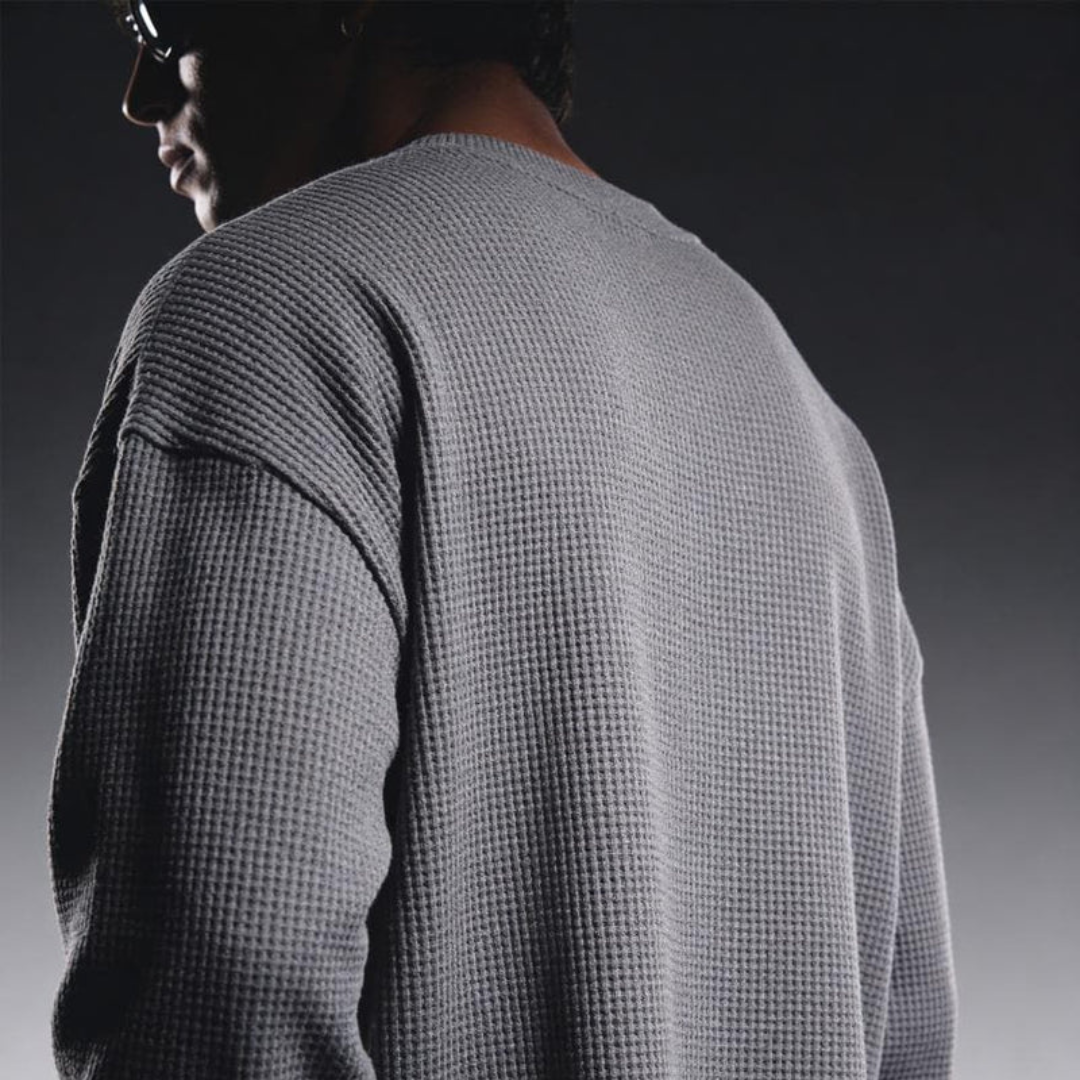 ASHFALL GREY WAFFLE