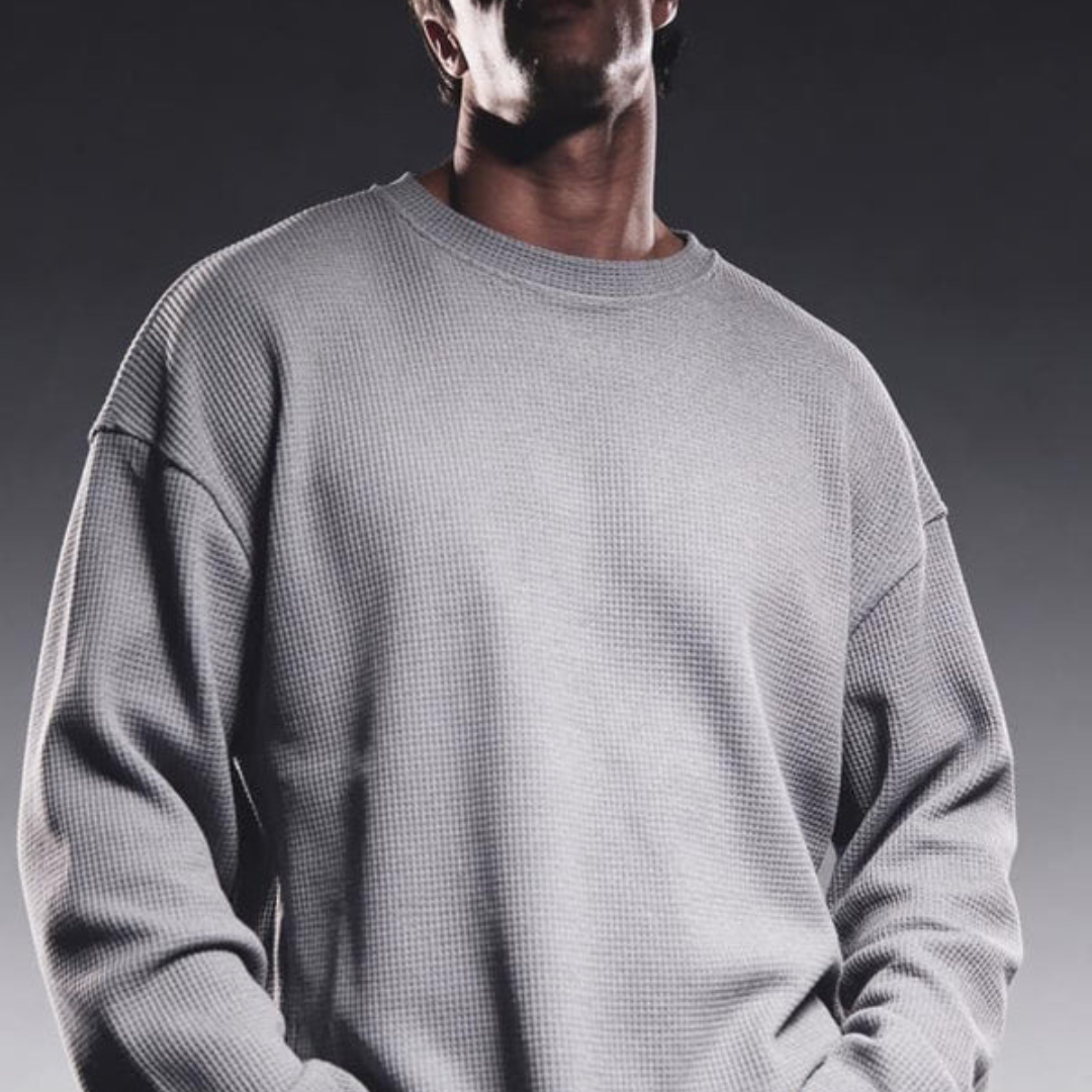 ASHFALL GREY WAFFLE