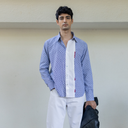 MICRO CHECK SHIRT ANN STUDIOS