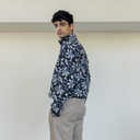 BATIK GATHERED HEM SHIRT ANN STUDIOS
