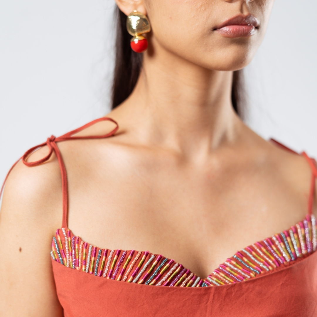 SUNSET BEADED SET