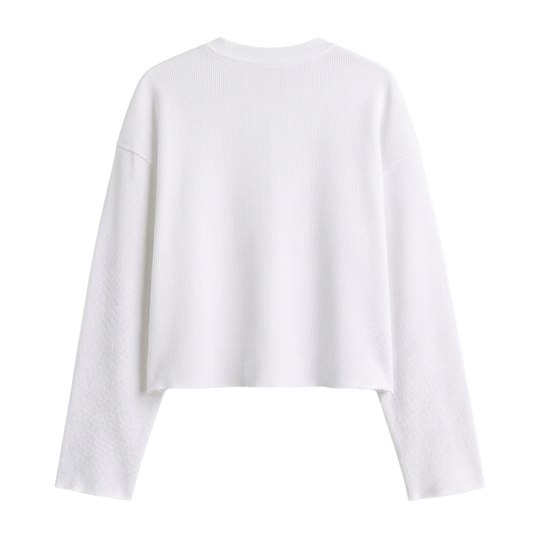 IVORY ESSENTIAL WAFFLE
