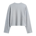 GLACIER GREY ESSENTIAL WAFFLE THEFITCHECK