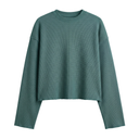OCEAN TEAL ESSENTIAL WAFFLE THEFITCHECK