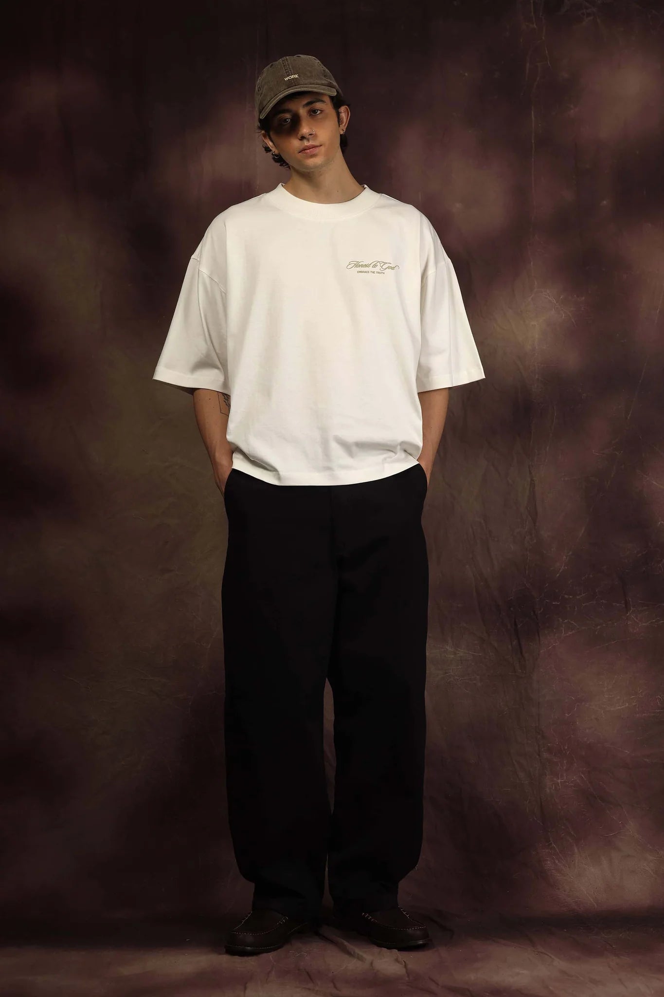 OFF-WHITE LUTYENS BOX FIT TEE
