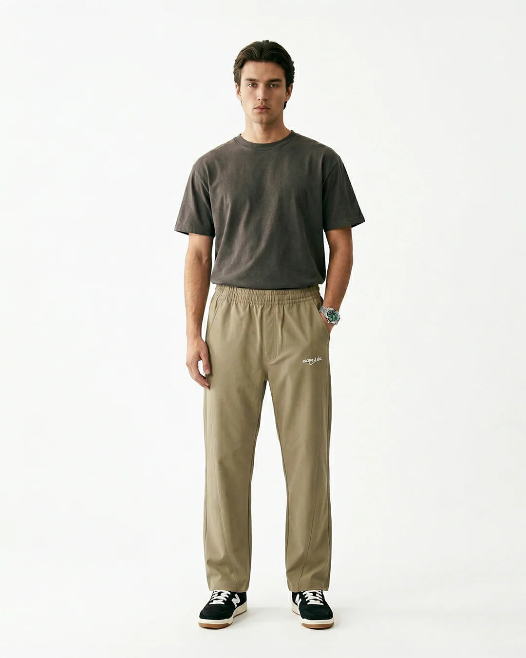 SAND MOTION SWEATPANTS (BEIGE)