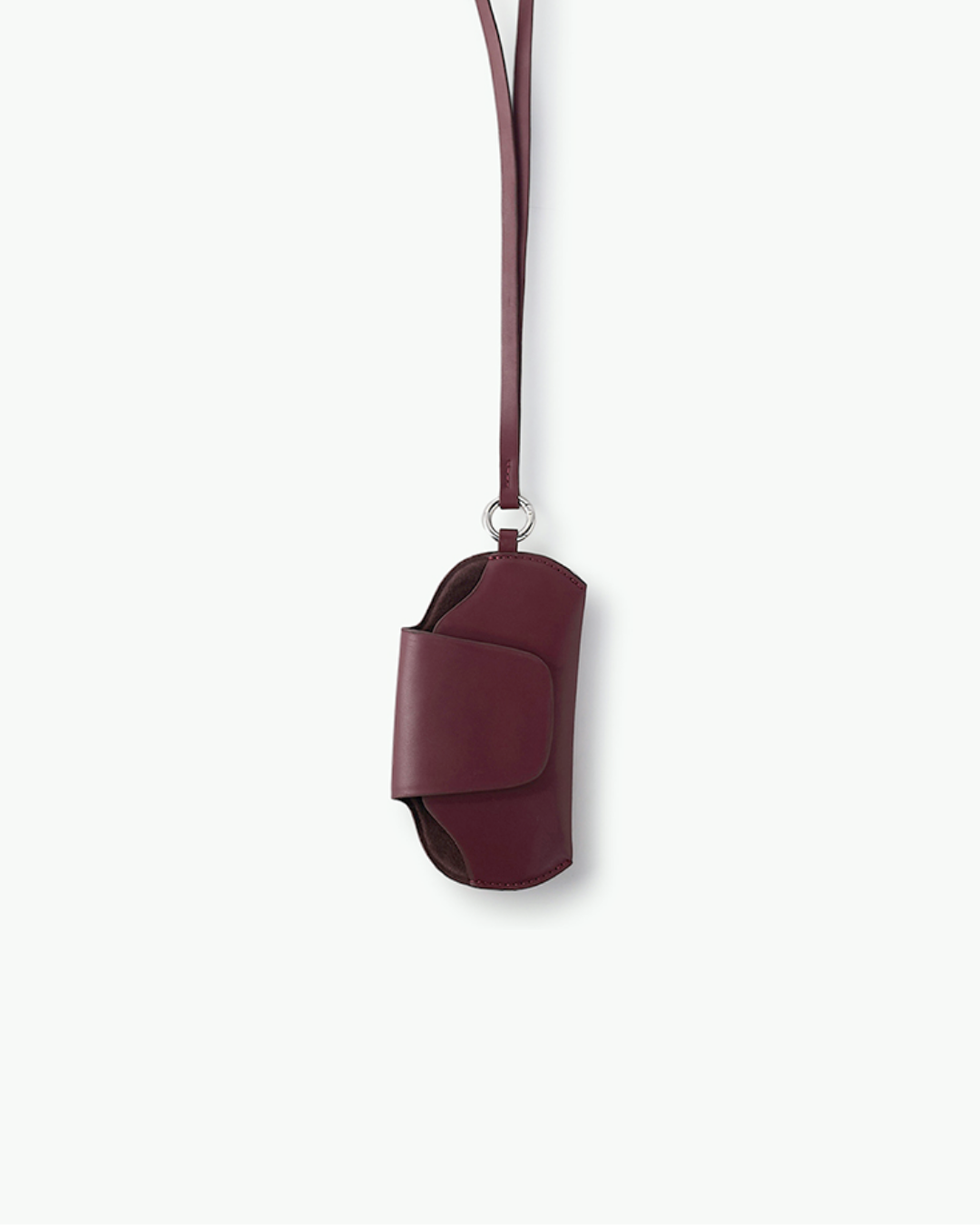 SUNGLASS HOLDER - BURGUNDY ZAMANA