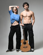 ORIGNAL BLACK CARGO PANTS