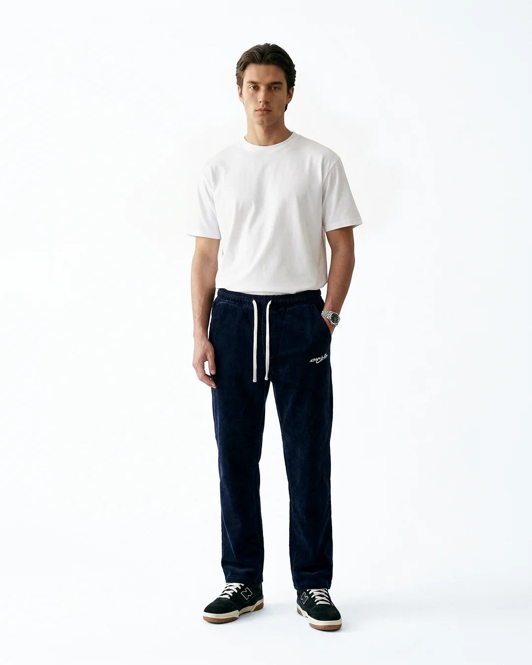 LAST ESCAPE CORDUROY SWEATPANTS