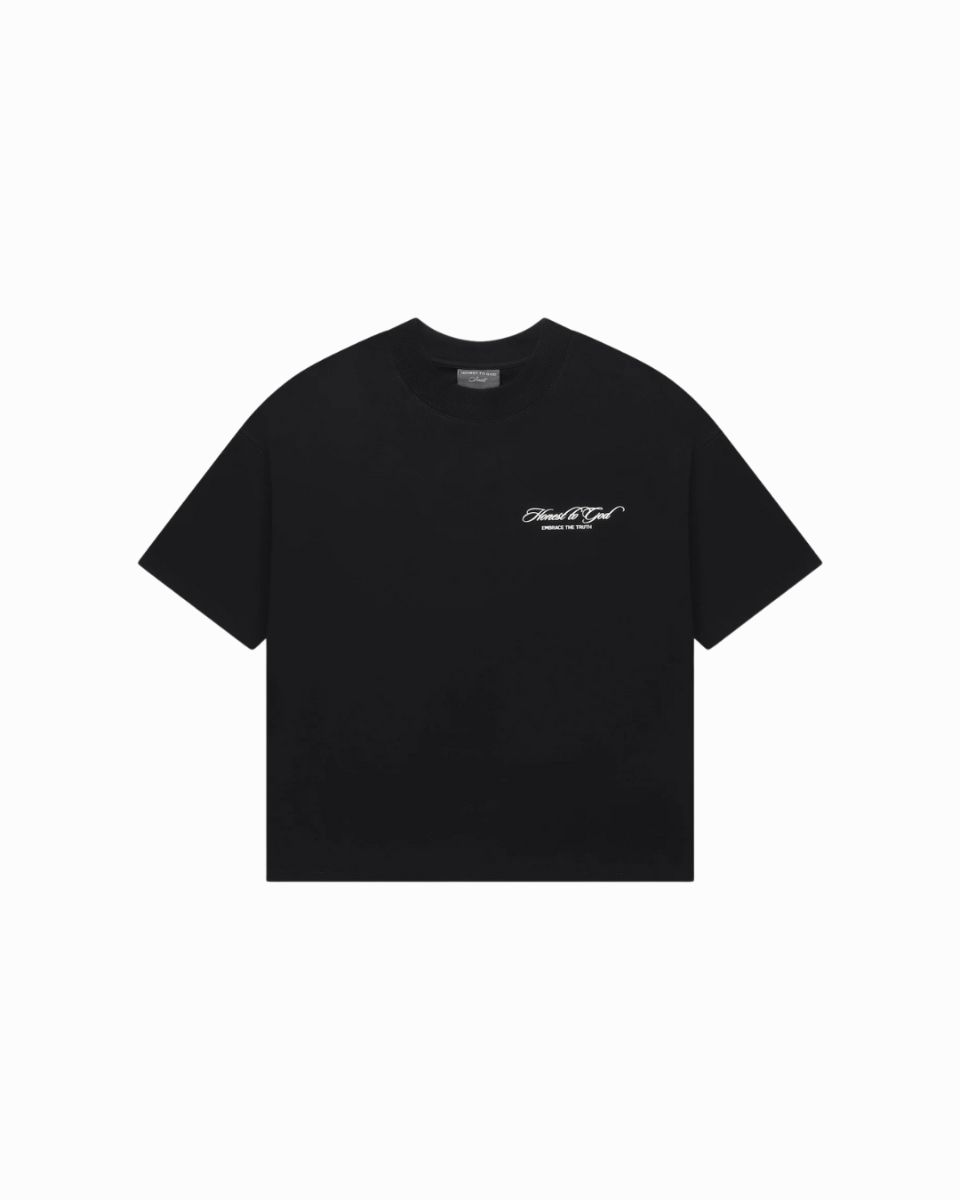 BLACK LUTYENS BOX FIT TEE