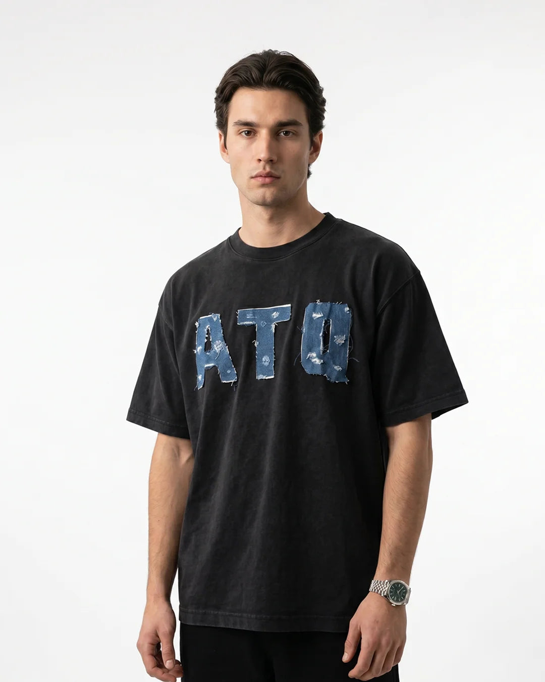 WASHED ATQ SIGNATURE TEE