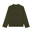 RAGLAN CROPPED TEE - MILITARY GREEN DRIP STUDIOS