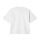REGULAR CROPPED TEE - WHITE DRIP STUDIOS