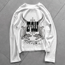 27 CULT WAFFLE KNIT TEE HVTO STUDIOS