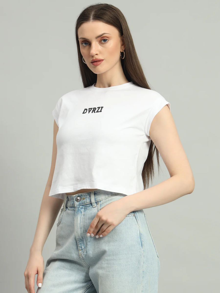 WHITE SIGNATURE SHORT TEE