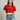 RED SIGNATURE CROPPED TEE