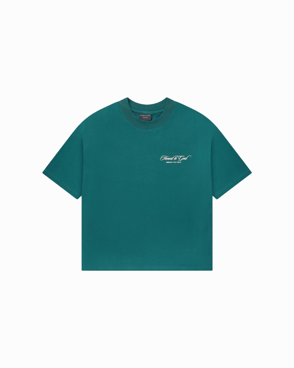 TEAL LUTYENS BOX FIT TEE