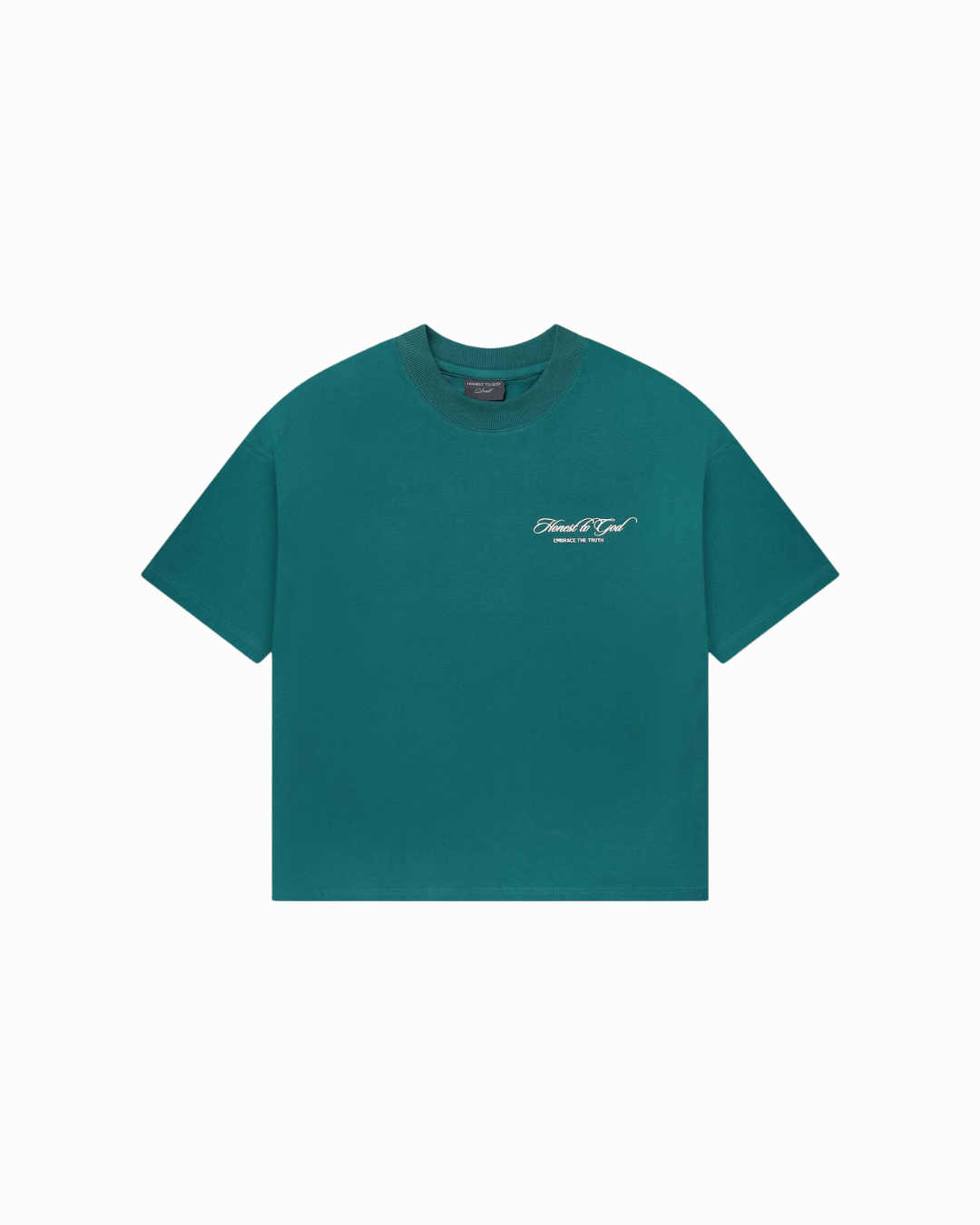 TEAL LUTYENS BOX FIT TEE