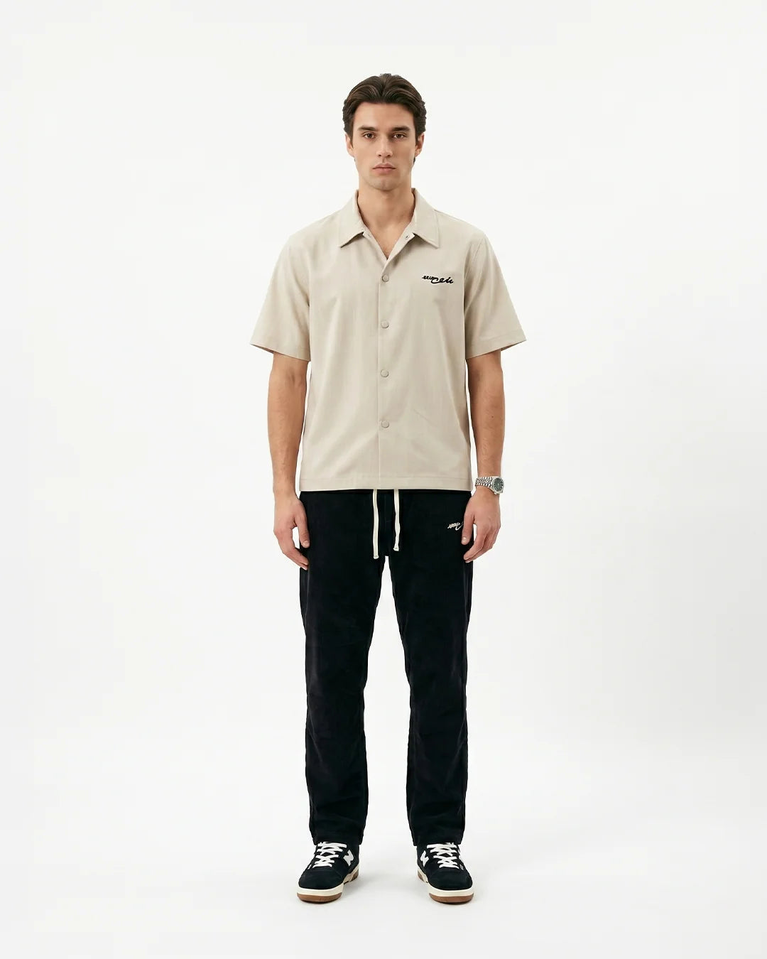 PURE ESCAPE LINEN SHIRT (BEIGE)