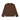 RAGLAN CROPPED TEE - CHOCOLATE