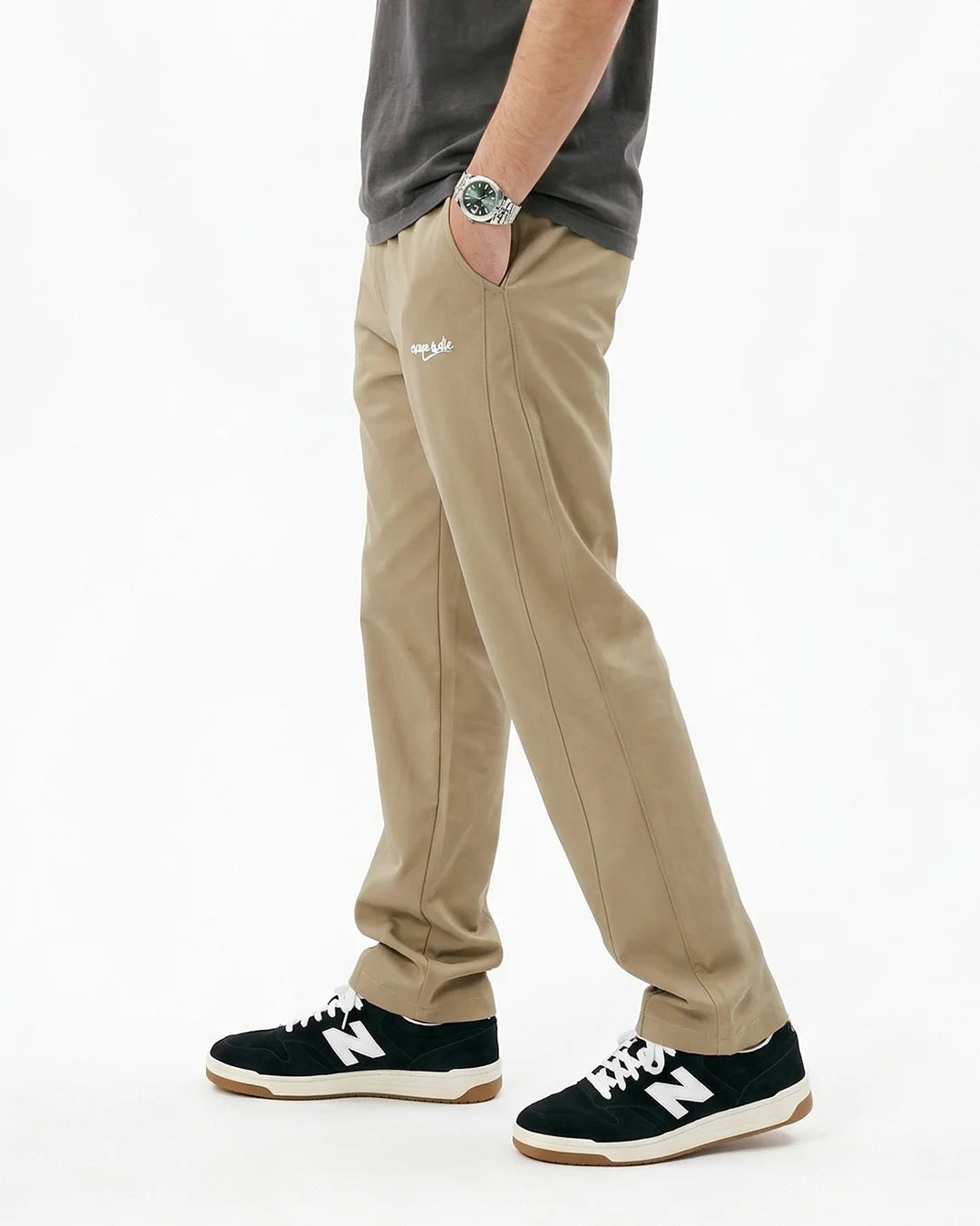 SAND MOTION SWEATPANTS (BEIGE)