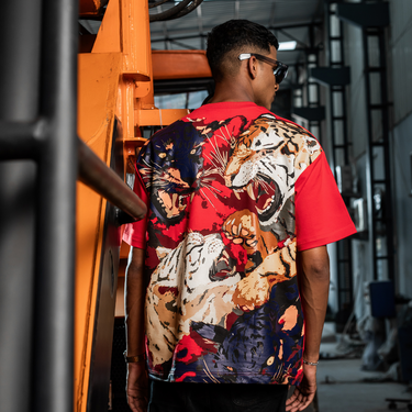 RIVAL ROAR RED TEE