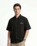 MIDNIGHT BLOOM LINEN SHIRT ESCAPE&DIE
