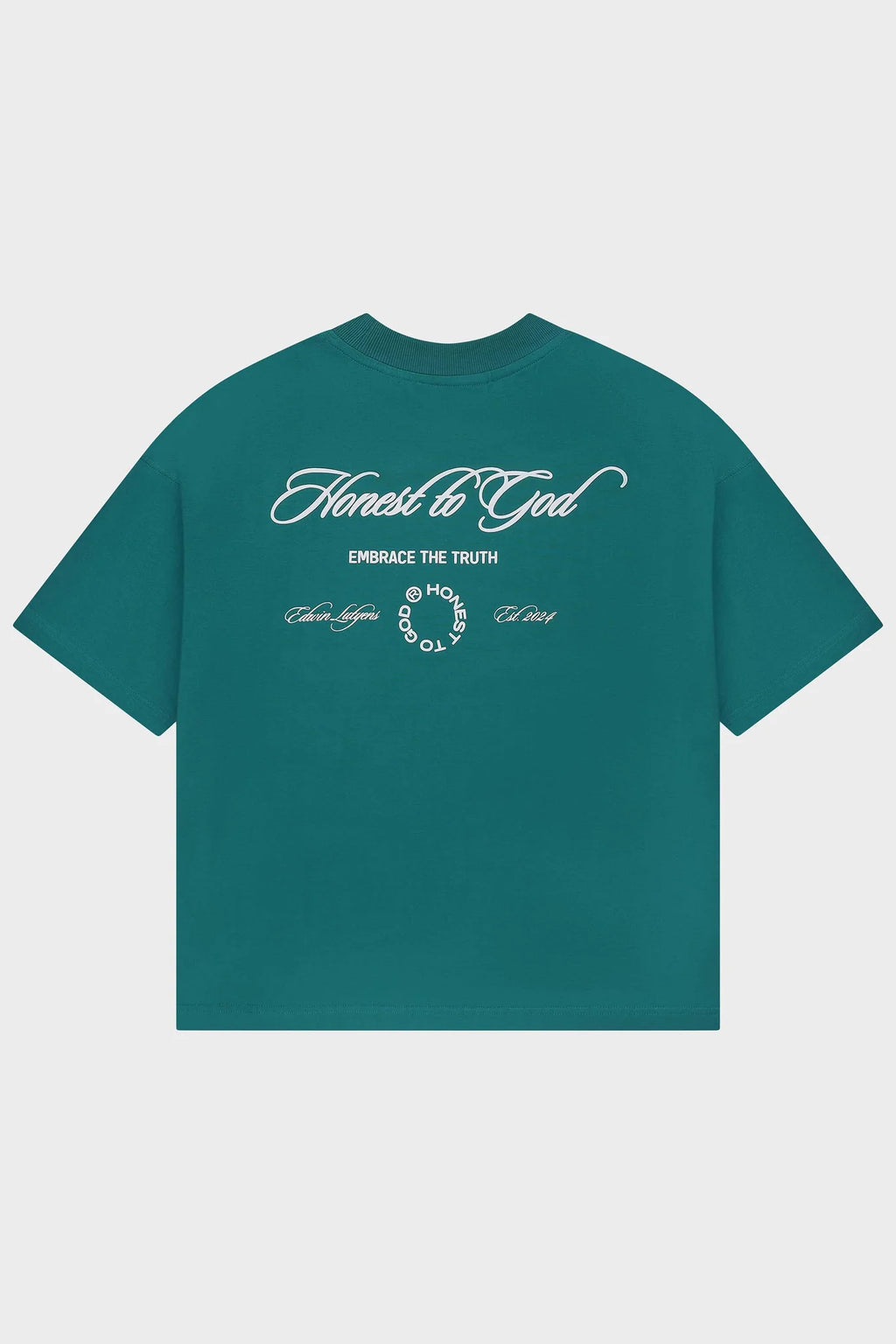 TEAL LUTYENS BOX FIT TEE