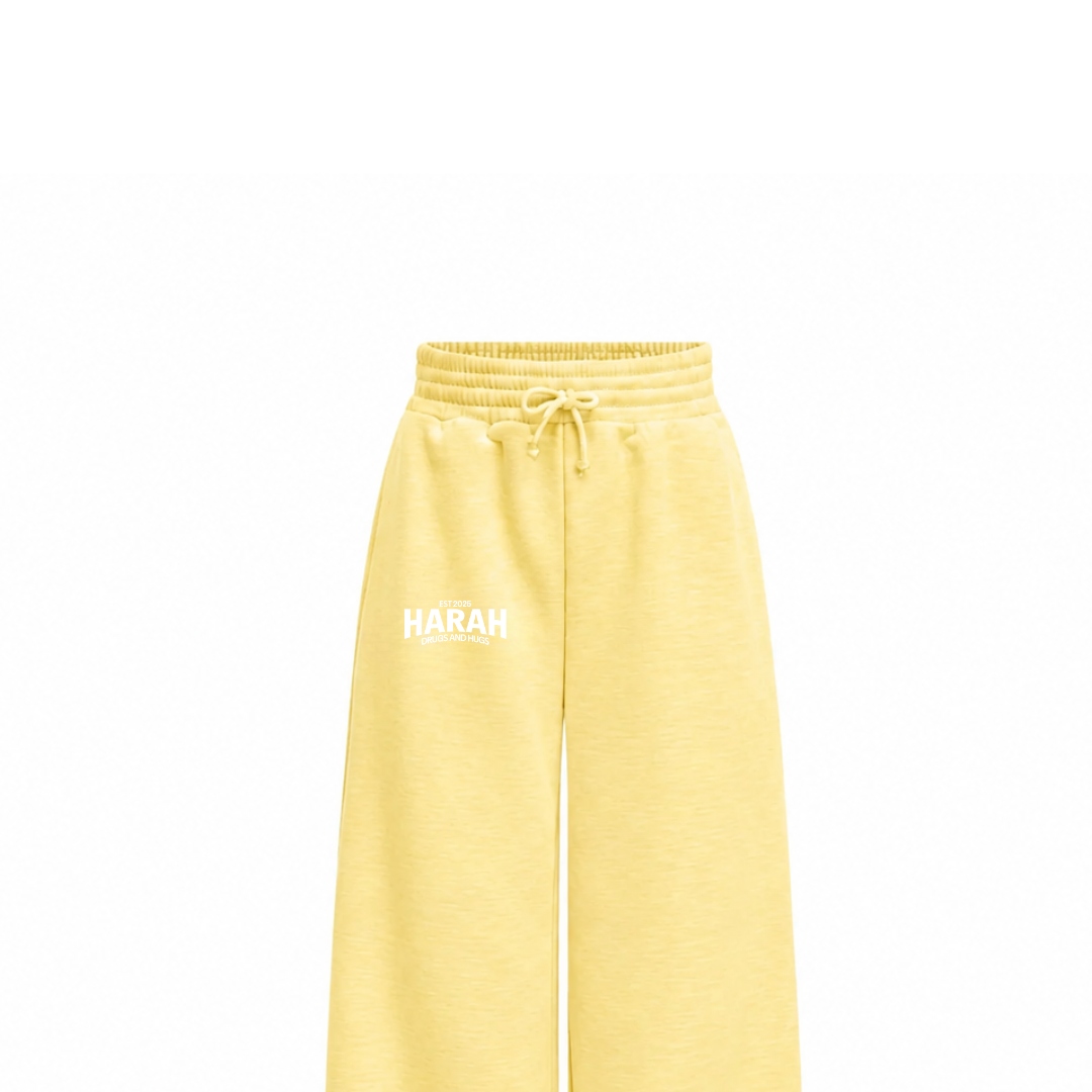HARAH SWEATPANTS - YELLOW