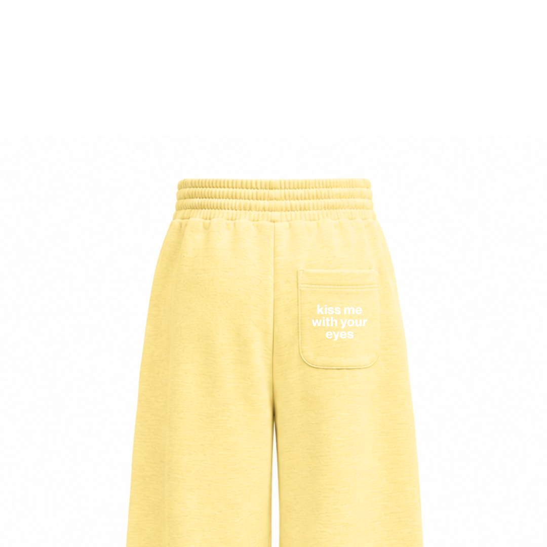 HARAH SWEATPANTS - YELLOW