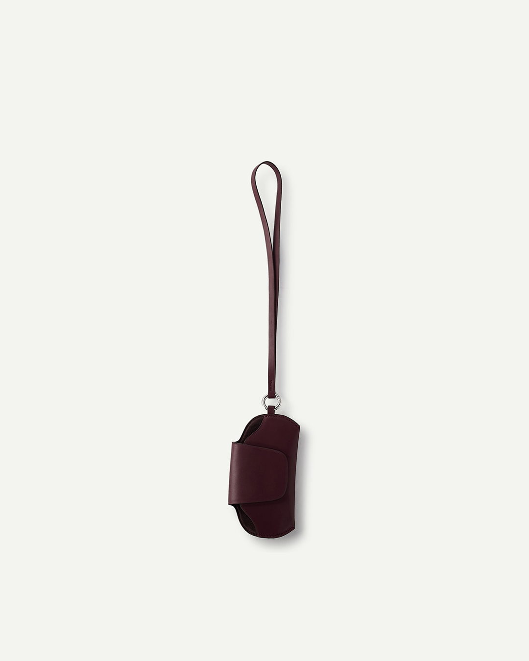 SUNGLASS HOLDER - BURGUNDY ZAMANA
