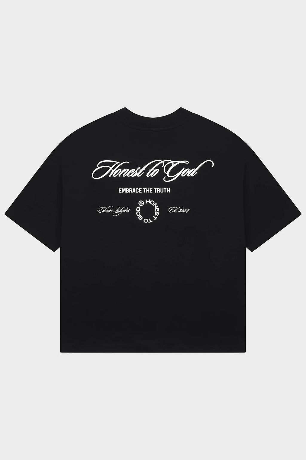 BLACK LUTYENS BOX FIT TEE