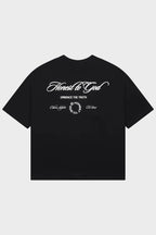 BLACK LUTYENS BOX FIT TEE