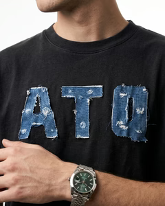 WASHED ATQ SIGNATURE TEE