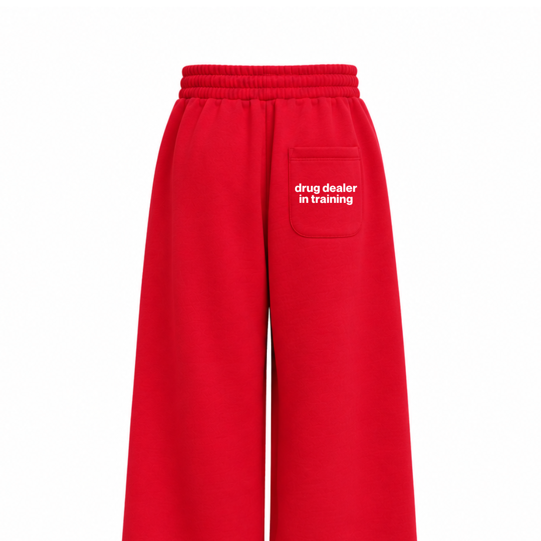 HARAH SWEATPANTS - RED