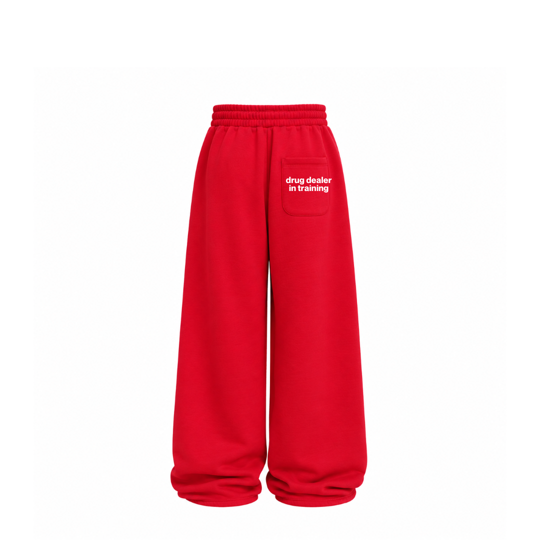 HARAH SWEATPANTS - RED