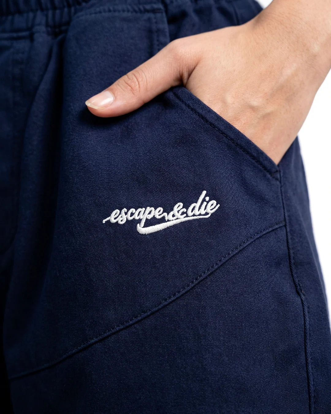 LAST ESCAPE SWEATPANTS (NAVY BLUE)